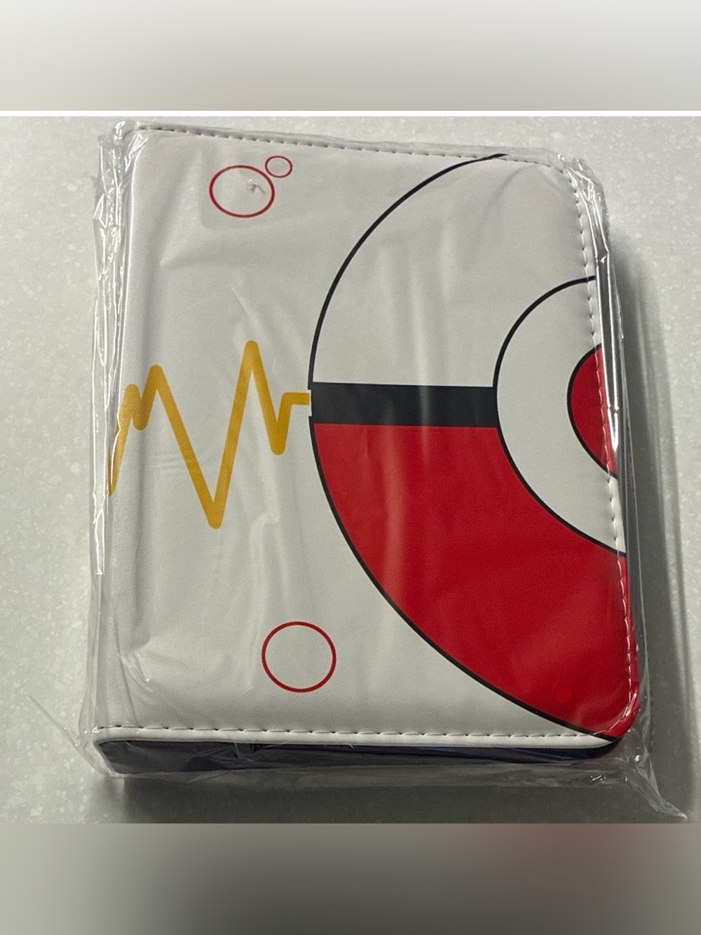 Card Binder for Pokemon Cards Holder Fits 400 Cards w/ 50 Removable Sleeves